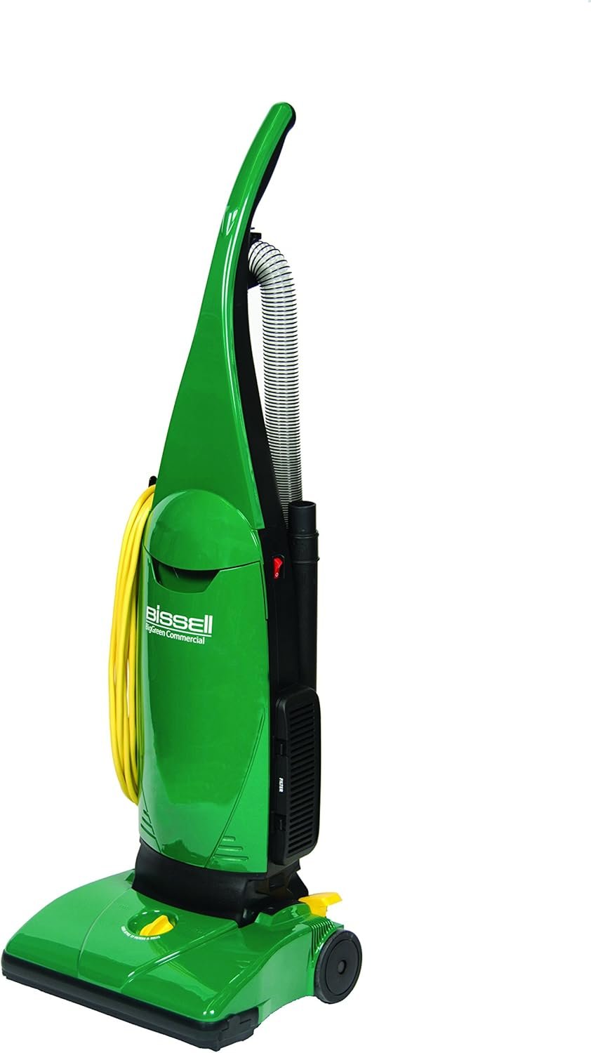 BiSSEll BigGreen Commercial PowerForce Bagged Lightweight, Upright, Industrial, Vacuum Cleaner, BGU1451T