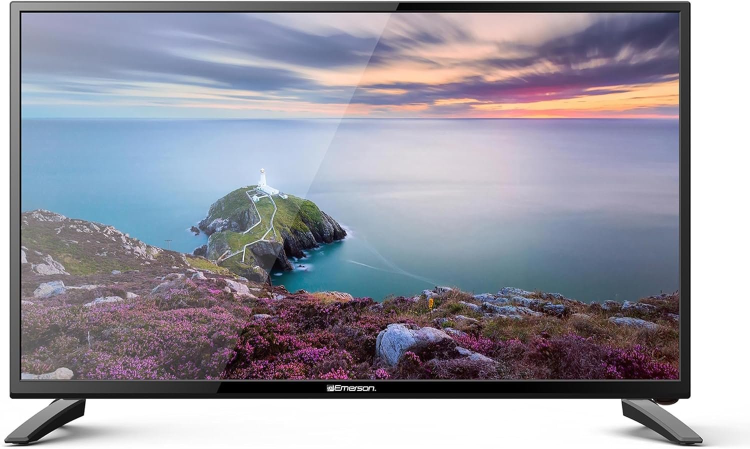 Emerson ESTD-2400 24" Class HD Smart TV with Built-in DVD Player | 720p LED Display, Wi-Fi Streaming, HDMI, USB & RCA Inputs | Space-Saving Design, Wall Mountable, Includes Remote Control